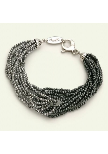 Bracciale ematite bicolor br1426