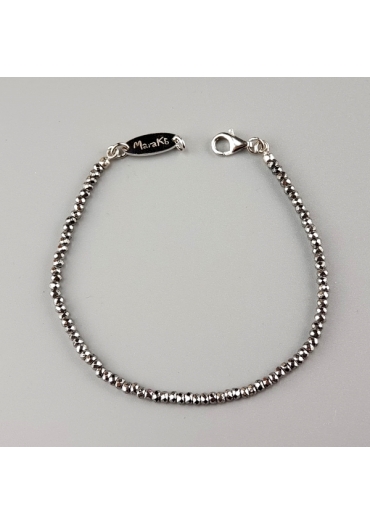 Bracciale uomo Ematite argento BR1212