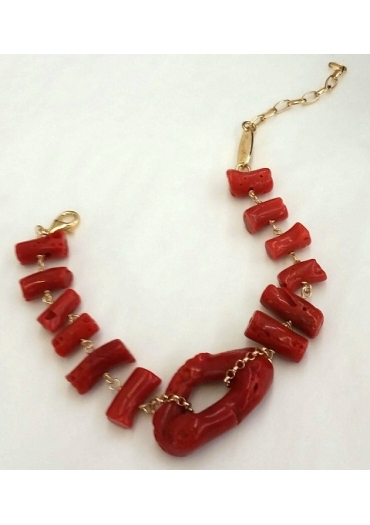 Bracciale corallo rosso BR1282