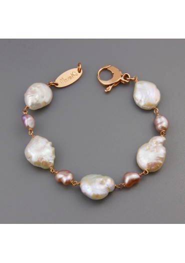 Bracciale perle biwa BR1304