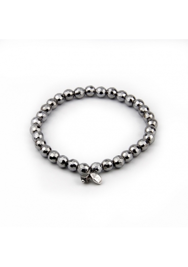 Bracciale elastico ematite br1577