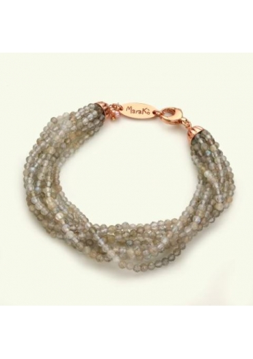 Bracciale labradorite taglio diamond 3 mm Br1434