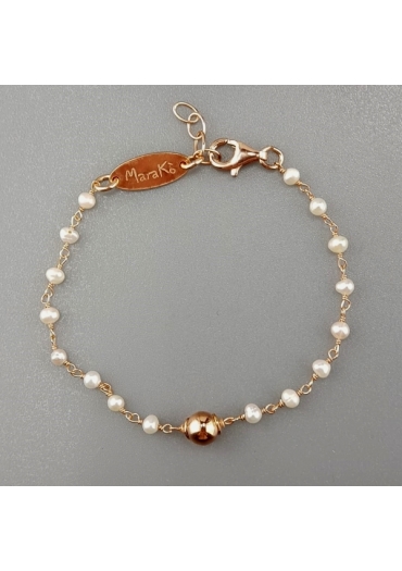 Bracciale a rosarietto perle coltivate BR1332